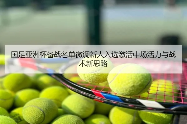 国足亚洲杯备战名单微调新人入选激活中场活力与战术新思路