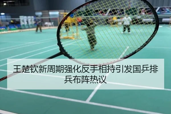 王楚钦新周期强化反手相持引发国乒排兵布阵热议